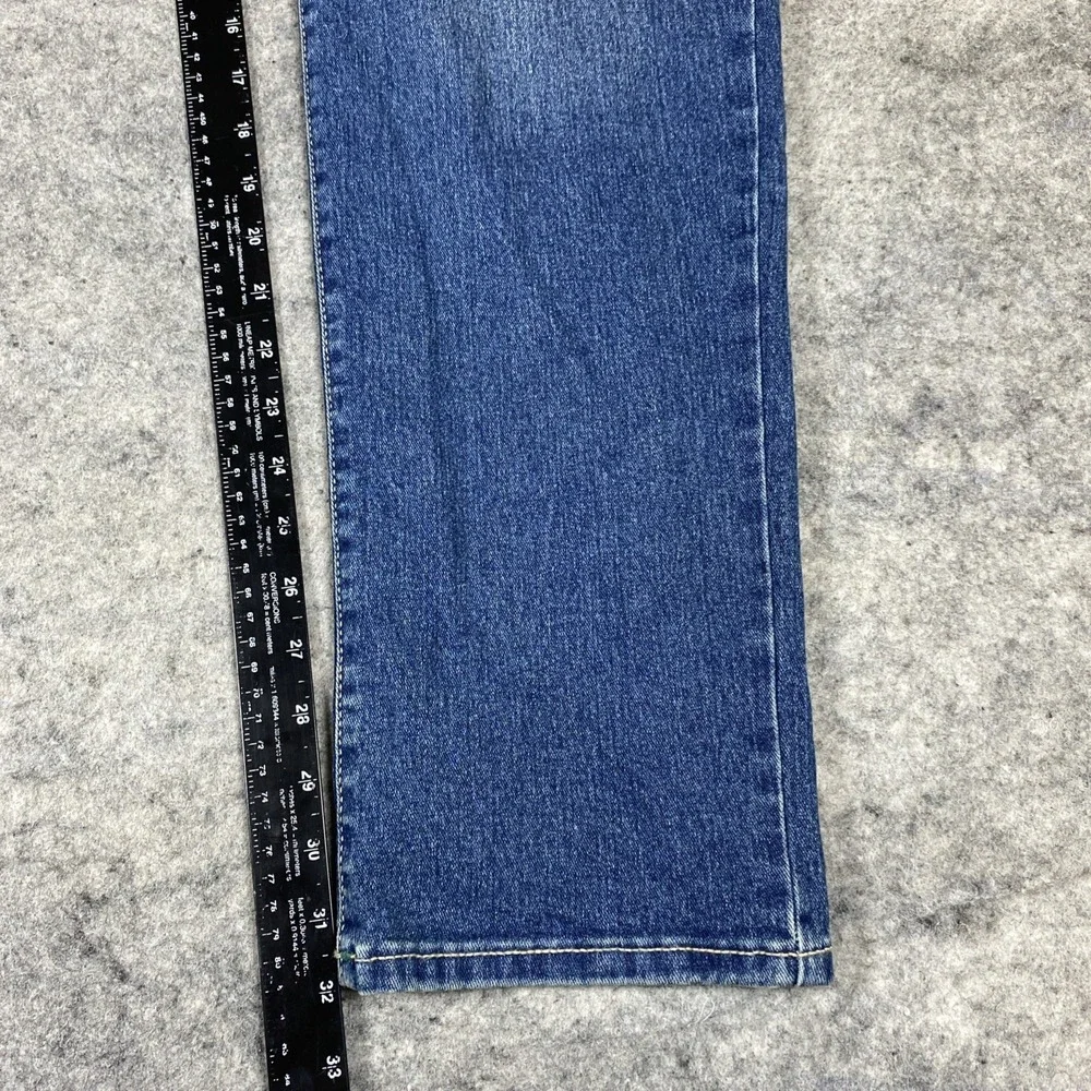 NWT True‎ Religion Rocco Relaxed Skinny Jeans Mens 40x32 Blue Straight Leg Denim